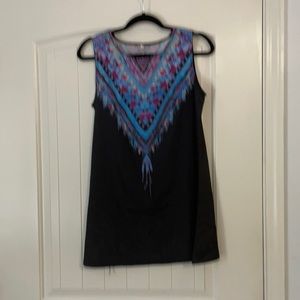 Long boho top, large, never worn I